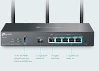 Omada гигабитен VPN рутер TP-Link ER706W AX3000 - 5