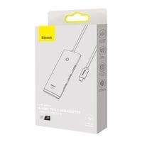 USB хъб Baseus WKQX030301 USB-C Lite Series 5в1,... - 5