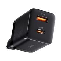 Зарядно устройство Baseus Super Pro USB-A към USB-C 30W CCSUPP-E01 - черно - 2