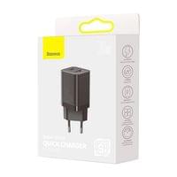 Зарядно устройство Baseus Super Pro USB-A към USB-C 30W CCSUPP-E01 - черно - 3