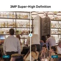 3MP IR куполна мрежова камера TP-Link 3MP Turret Network... - 2
