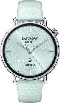 Смарт часовник Watch S4 41mm с флуороеластомерна каишка (ментово зелен),... - 1