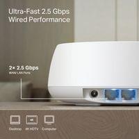 Безжична Wi-fi 7 Mesh система TP-Link Deco BE25(2-pack) BE3600 - 7