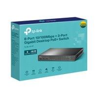 8-портов 10/100Mbps + 3-портов гигабитов настолен... - 4