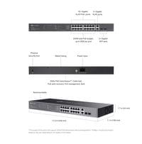 20-портов комутатор TP-Link Omada ES220GMP Gigabit Easy Managed Switch с... - 9