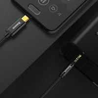 Адаптер Baseus Yiven CAM01-01 от USB-C към 3,5 мм мини жак, 120 см, черен - 2