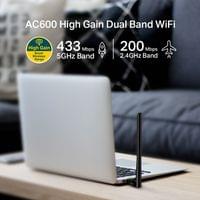 Безжичен USB адаптер TP-Link Archer T2U Plus AC600 - 3