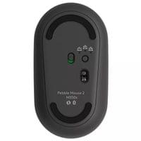 Bluetooth мишка - Logitech M350S Pebble 2 - TONAL GRAPHITE - 2