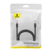 Мрежов кръгъл кабел Baseus RJ45, Cat.5, 2 м B00133206111-03 - черен - 5