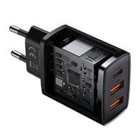 Зарядно устройство Baseus CCXJ-E01 Compact Quick Wall Charger с 2хUSB-A... - 3