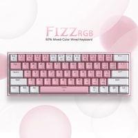 Кабелна/Bluetooth 5/2.4GHz RGB механична геймърска... - 3
