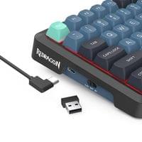 Bluetooth и безжична механична геймърска клавиатура... - 6