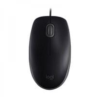 Безшумна оптична USB мишка Logitech B110 Black 910 005508 - 2