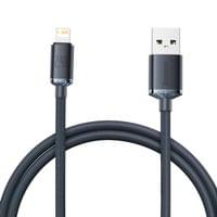 Кабел Baseus CAJY000101 Crystal Shine USB Type A към Lightning, 2.4A  2м... - 5