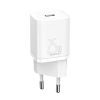 Зарядно устройство Baseus Super Si Quick USB-C, 25W, бяло CCSP020102 - 3