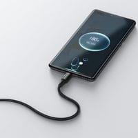 Кабел Baseus Tungsten Gold 100W USB-A към USB-C 1м CAWJ000001 - черен - 8