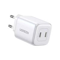 Зарядно устройство Ugreen CD294 220V 2xUSB-C, GaN, 45W, PD, NEXODE 15327... - 4
