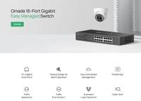 16-портов комутатор TP-Link Omada ES216G Gigabit Easy Managed Switch - 5