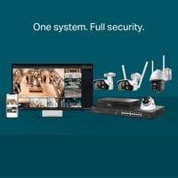 4MP външна пълноцветна Wi-Fi Bullet мрежова камера TP-Link VIGI C340-W - 1