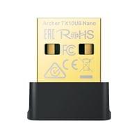 Безжичен USB 2-лентов адаптер TP-Link Archer TX10UB Nano... - 11