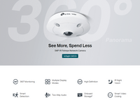 5MP IR мрежова камера TP-Link VIGI InSight S655I Fisheye - 5