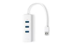 Мрежови адаптер TP-Link UE330 USB 3.0 3-Port Hub &amp;amp;... - 4
