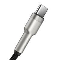 Кабел Baseus Cafule USB към USB-C 66W 0.25м CAKF000001 - черен - 2