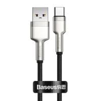 Кабел Baseus Cafule USB към USB-C 66W 0.25м CAKF000001 - черен - 4