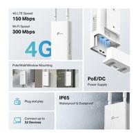 Външен Wi-Fi рутер TP-Link TL-MR100-Outdoor 4G 300 Mbps - 2