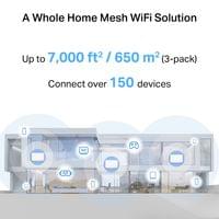 Безжична Wi-fi 7 Mesh система Mercusys Halo H27BE(2-pack) BE3600 - 3