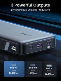 Външна батерия Ugreen Nexode 25000mAh 145W PB205 90597A - 2