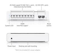 Комутатор Ubiquiti UniFi Switch Pro-XG-8-PoE (155W) USW-Pro-XG-8-PoE - 4