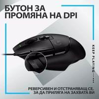 Геймърска мишка Logitech G502 X 910-006138 - черна - 8