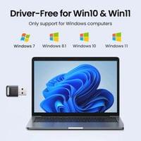 USB адаптер Ugreen adapter CM390 Bluetooth 5.0 USB 20м - черен - 4