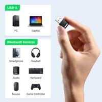 USB адаптер Ugreen adapter CM390 Bluetooth 5.0 USB 20м - черен - 5