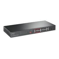 16-портов 10/100 Mbps+2-порта gigabit PoE комутатор с 16-PoE+ порта... - 8 16-портов 10/100 Mbps+2-порта gigabit PoE комутатор с 16-PoE+ порта... - 8