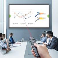 Мултифункционално дистанционно за презентация Baseus Orange Dot с... - 5