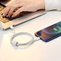 Кабел Baseus Superior USB-А към Lightning, 1м, бял - 2