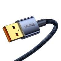 Кабел Baseus CATS000203 USB към USB Type C 100W 1м - син - 1