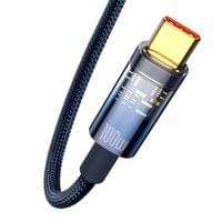 Кабел Baseus CATS000203 USB към USB Type C 100W 1м - син - 4