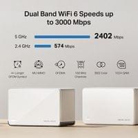 Безжична Wi-Fi 6 Mesh система Mercusys Halo H85X(3-pack) AX3000 - 3