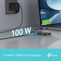 USB хъб TP-Link Type-C 5 в 1 UH5020C - 4 USB хъб TP-Link Type-C 5 в 1 UH5020C - 4