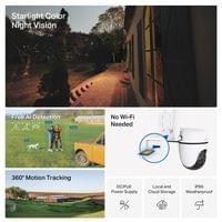 Външна охранителна камера TP-Link Tapo C501GW 4G LTE панорамна - 2