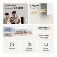 Удължител на обхват TP-Link RE225BE BE3600 Dual-Band Wi-Fi 7 - 2