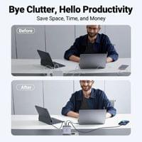 Зарядно устройство Ugreen NEXODE CD289 90549, 220V, 2xUSB-C, 1xUSB A,... - 2