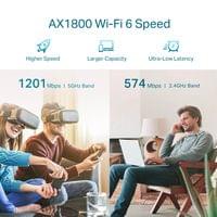 Удължител на обхват Wi-Fi 6 TP-Link RE605X AX1800 - 2