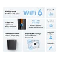 Двулентов 8-поточен безжичен рутер TP-Link Archer AX80 AX6000 Wi-Fi 6 с... - 4