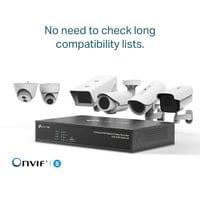 NVR TP-Link VIGI NVR1004H-4P PoE+ 4-канален - 7
