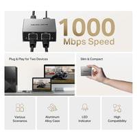 1 към 2 гигабитов Ethernet сплитер Mercusys MEH25 - 2