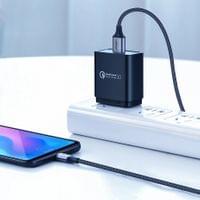 Кабел Ugreen US288 60126 USB-A към USB-C – 1 м - сив - 2